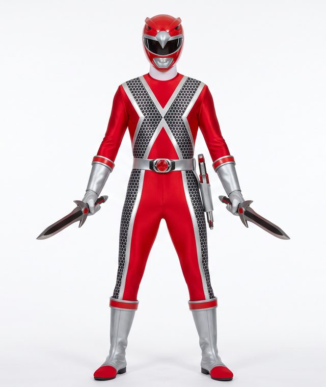 red ranger suit