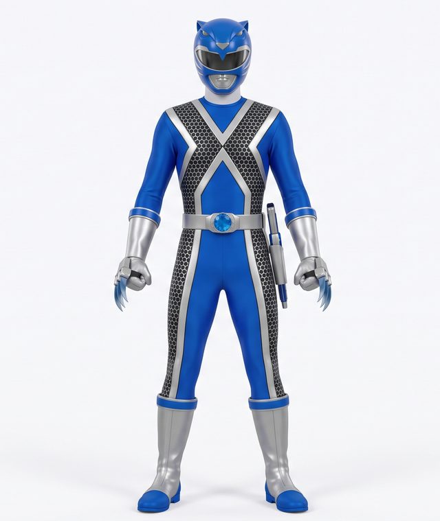 blue ranger suit